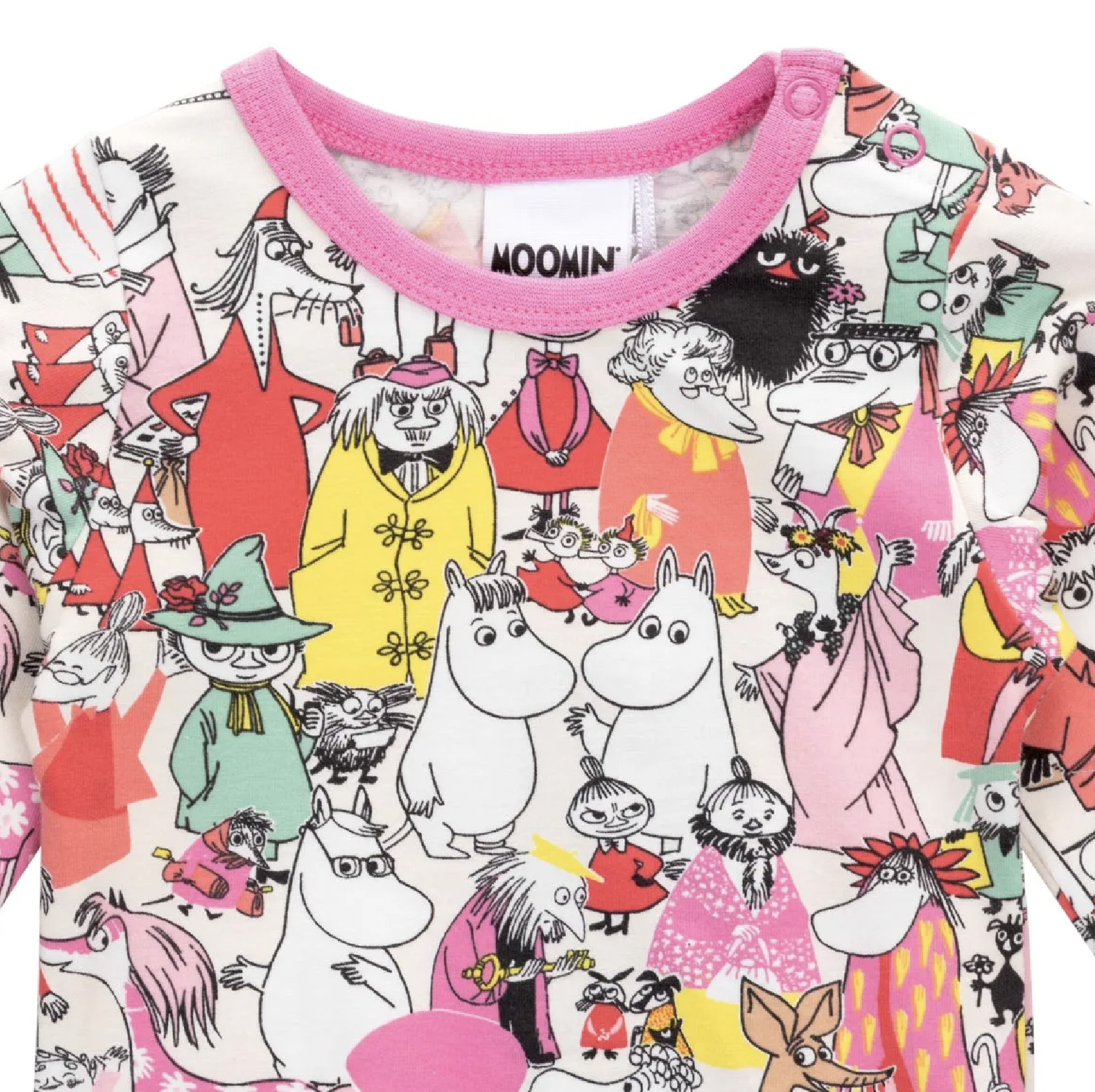 Mumin Bebis Body - Klassträff Naturvit - 4