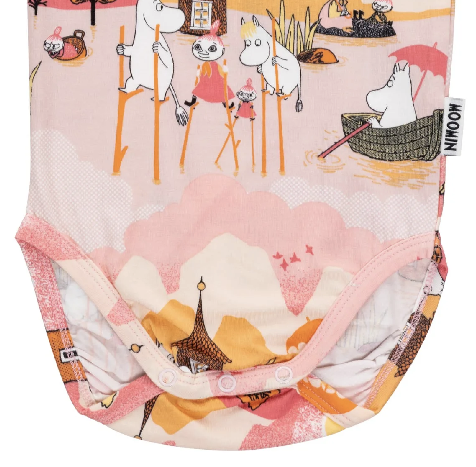 Moomin Baby Body - Flash Flood Pink - 4