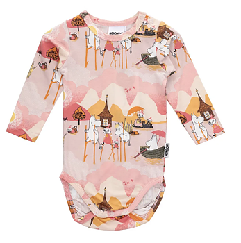 Moomin Baby Body - Flash Flood Pink
