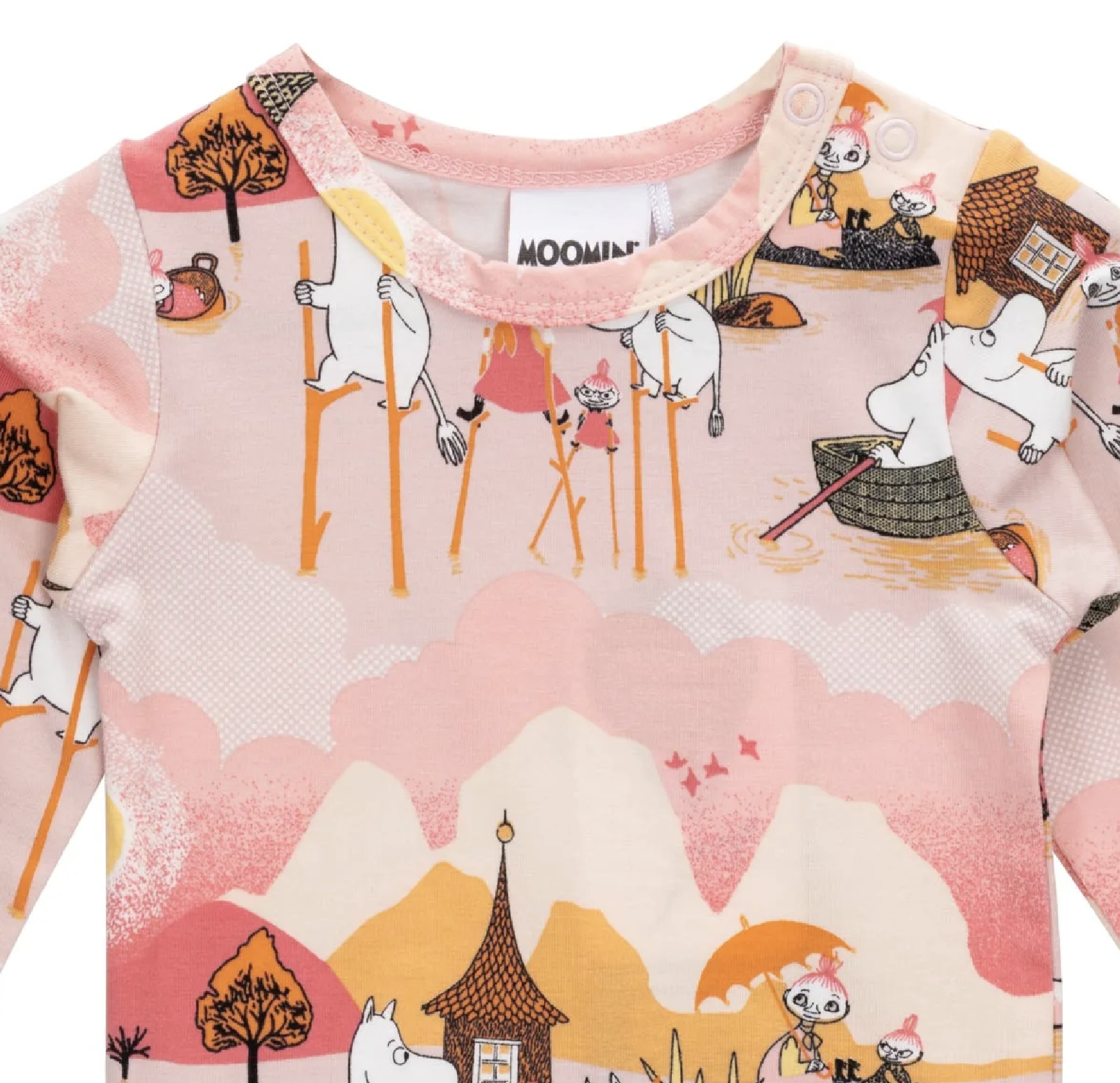 Moomin Baby Body - Flash Flood Pink - 3