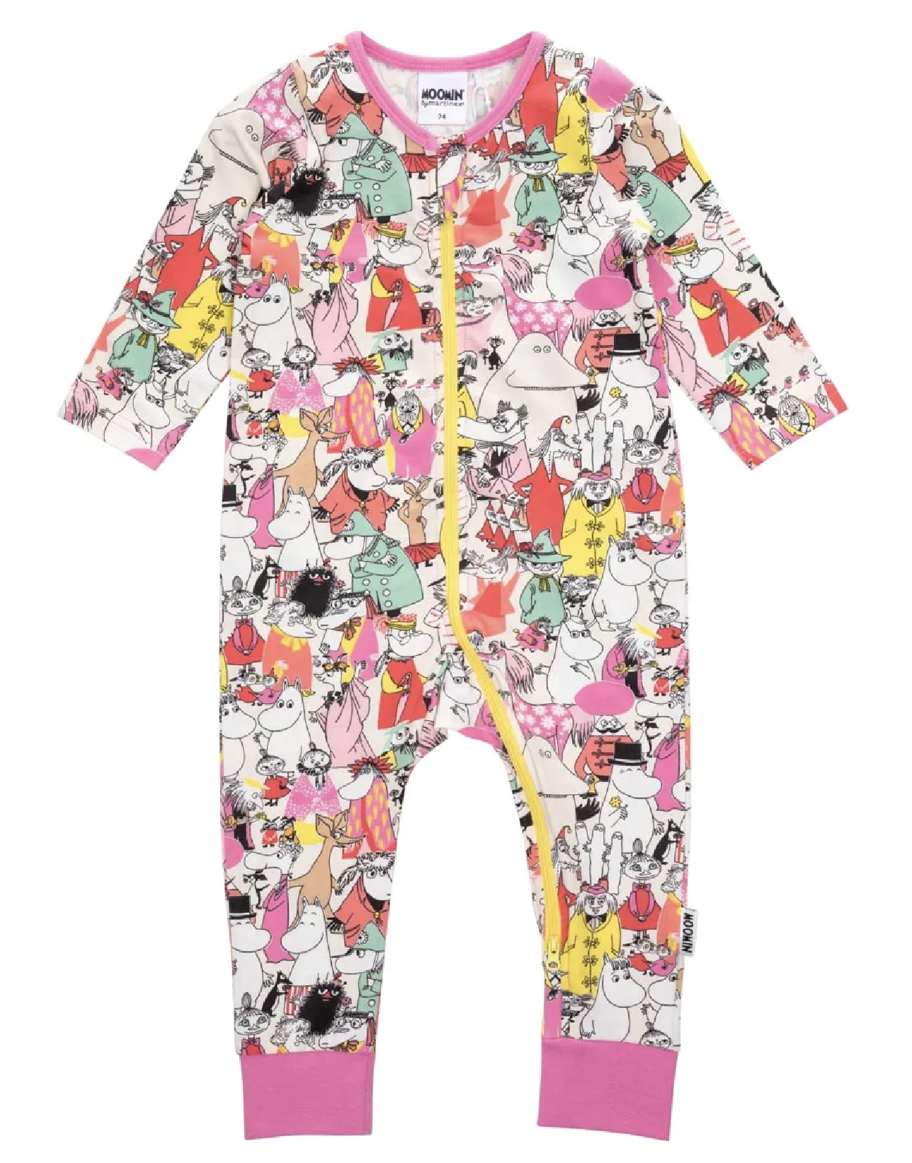 Mumin Bebis Pyjamas - Klassträff Naturvit
