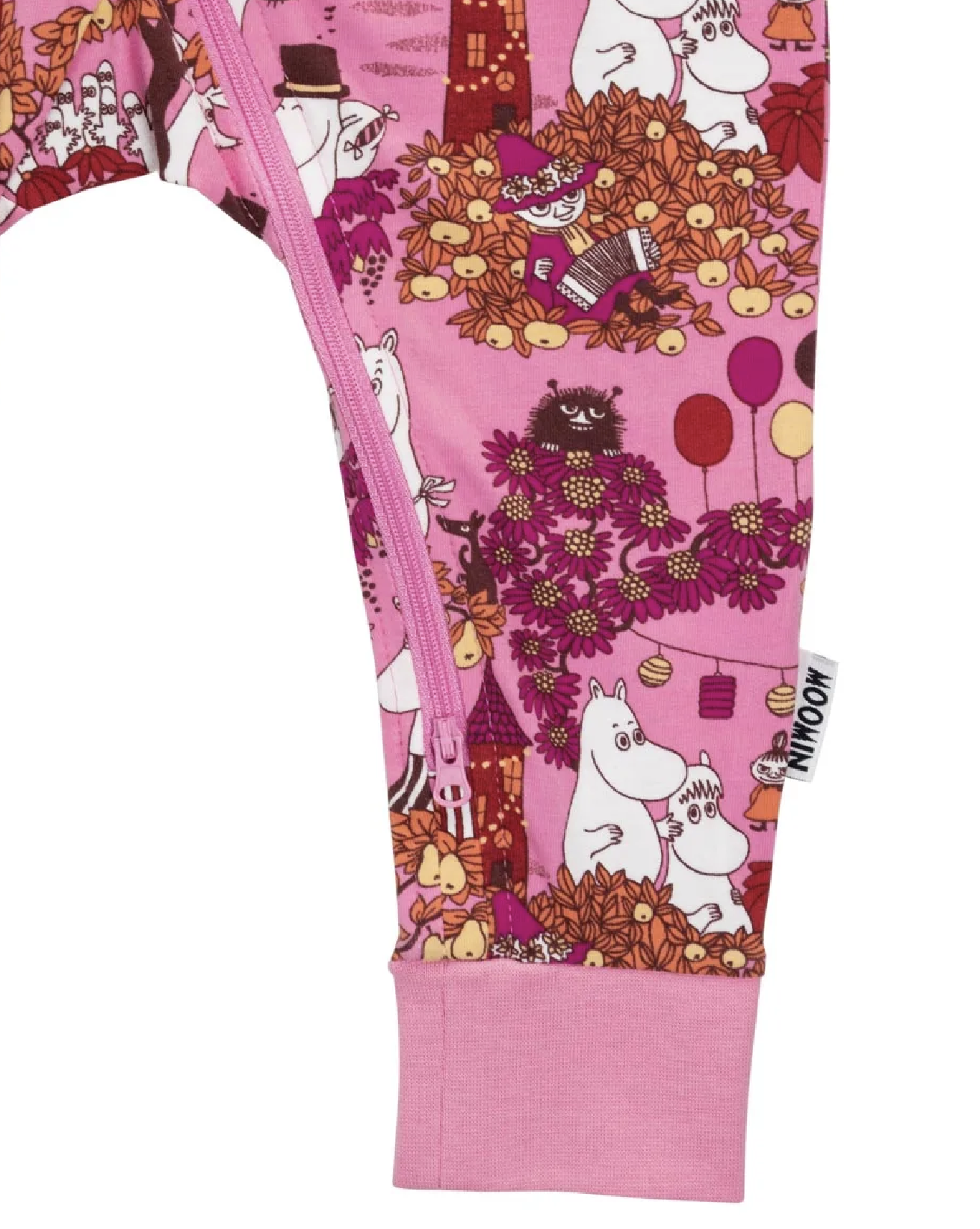 Moomin Baby Pajamas - Harvest Festival Pink - 4