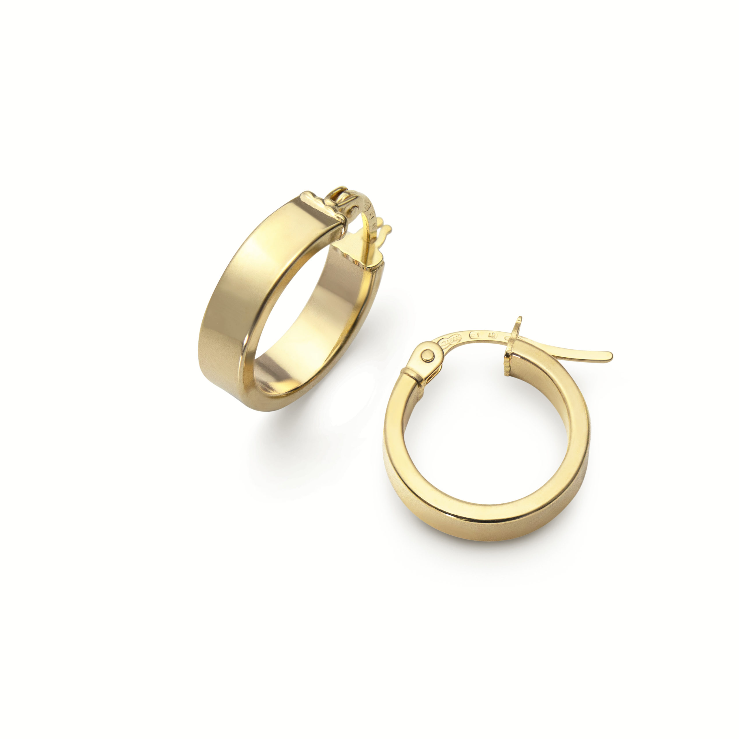 Hoop 18k straight 3,5*10 concave