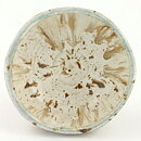 Isak Isaksson (2000s) Unique Chawan Bowl with Shino Glaze 13 cm #46