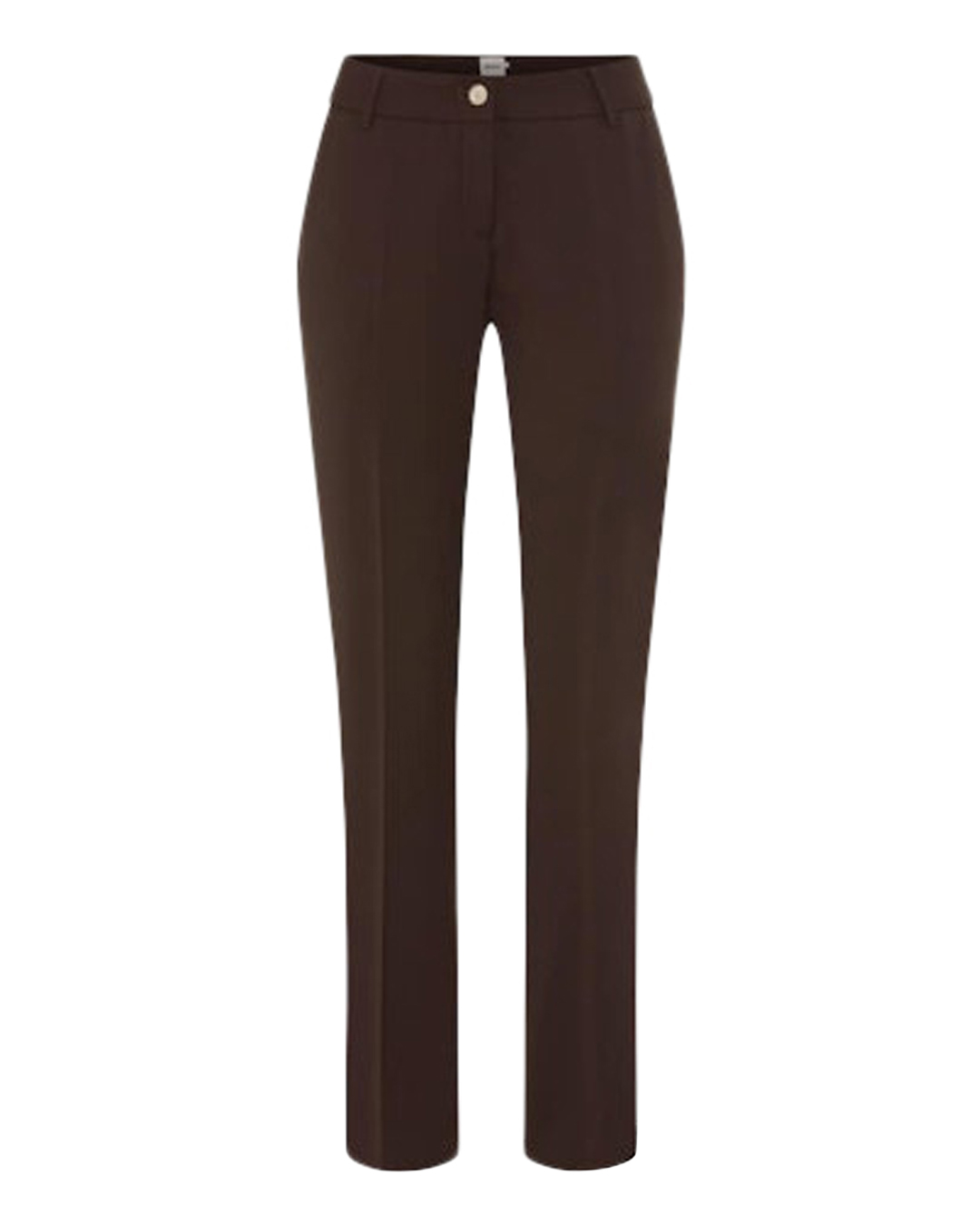 Byxa Maron gabardin brun