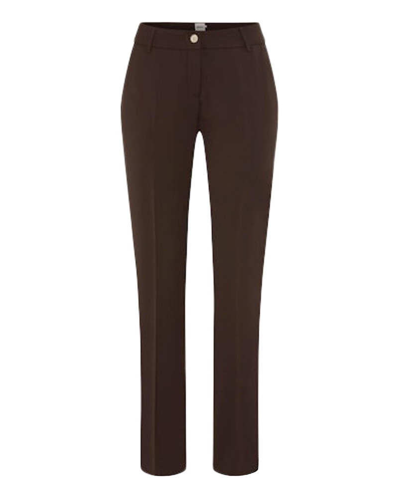 Byxa Maron gabardin brun