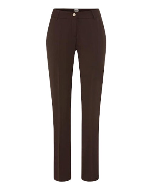 Byxa Maron gabardin brun