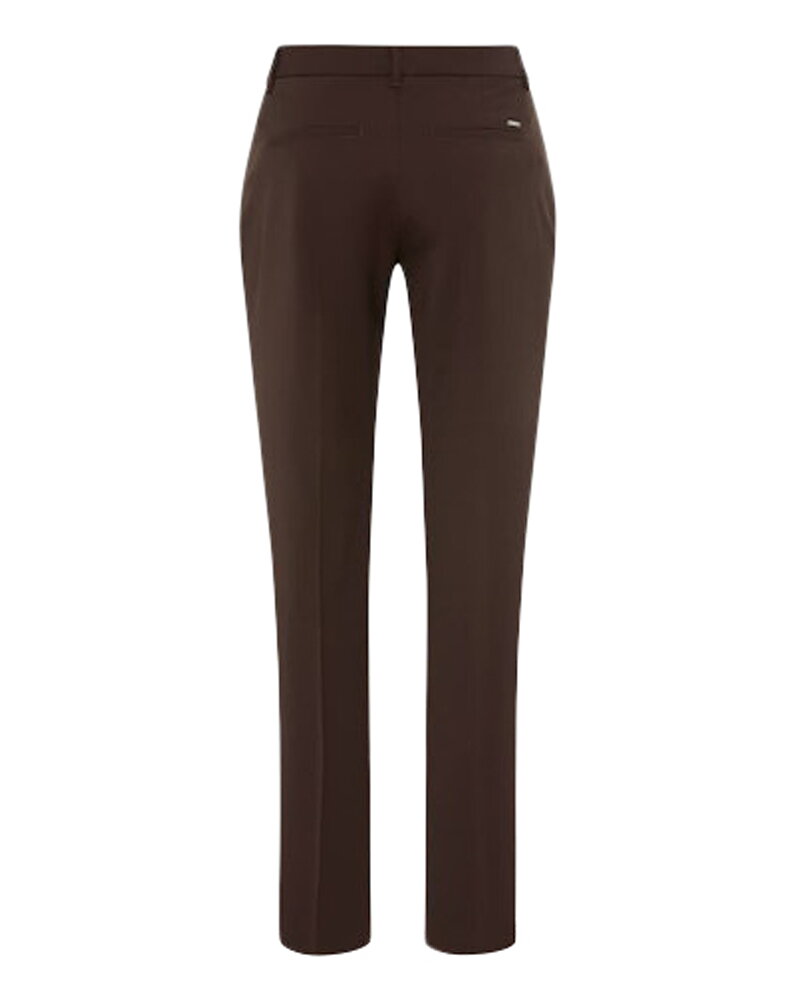 Byxa Maron gabardin brun