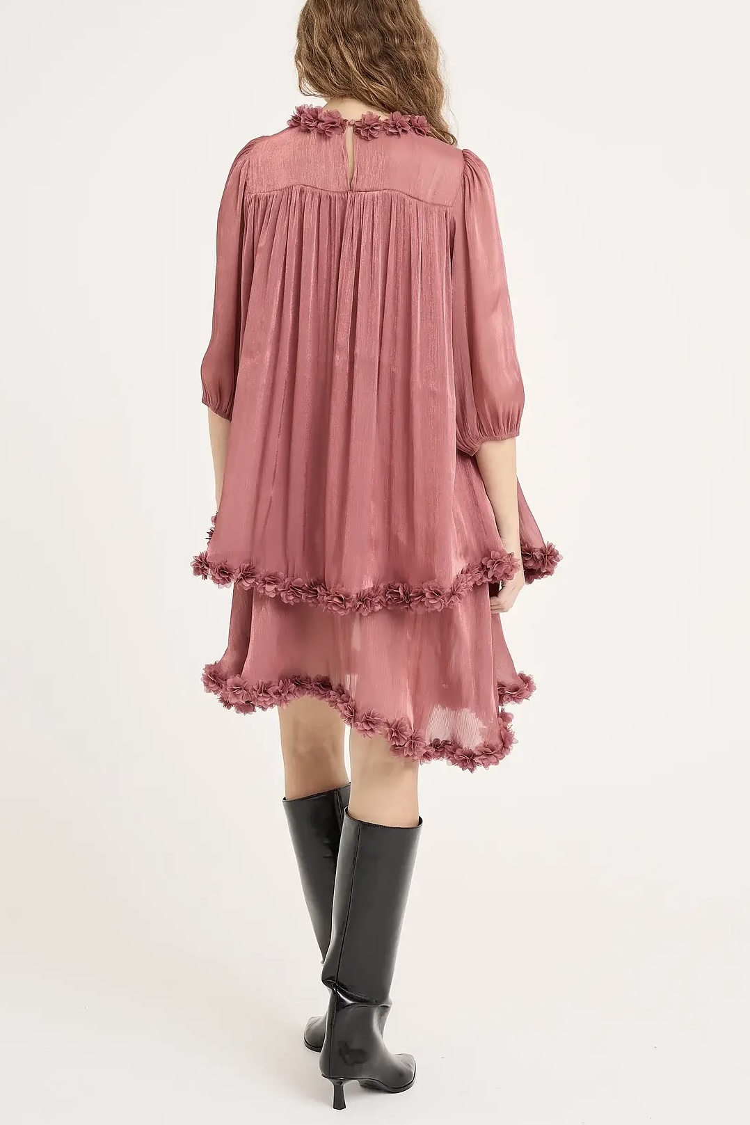 A-View - Daisi New Dress Old Rose - 2