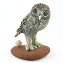 アストリッド・アンデルベリ  石の上のフクロウ  25cm  1960年代