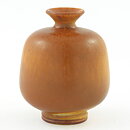 Berndt Friberg (1960s) Unique Brown Haresfur Vase 4 cm