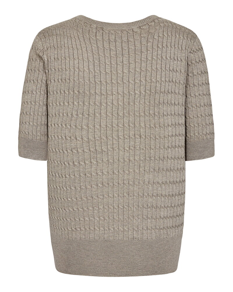Jumper Alva v-ringad beigemelange