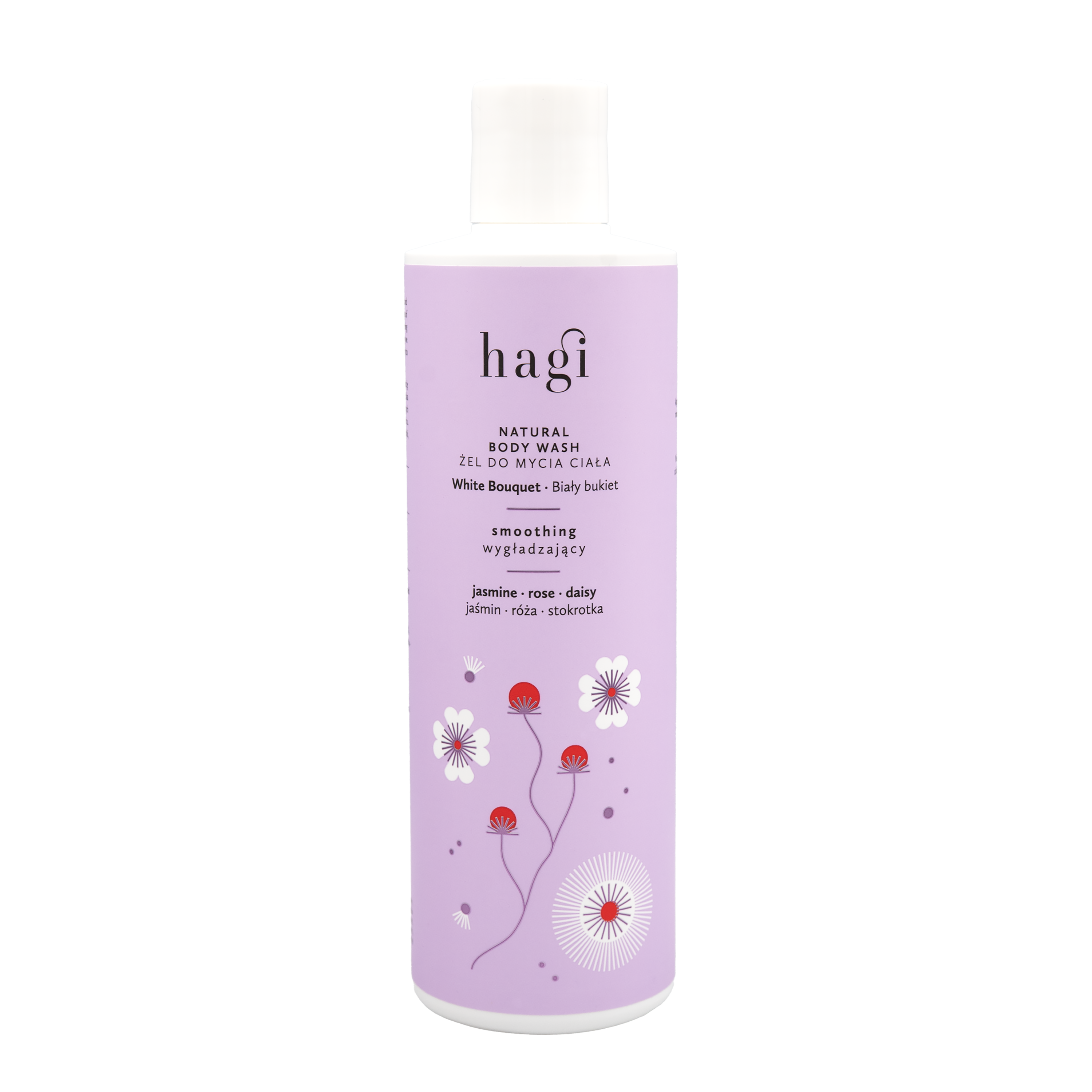 Hagi Natural Body Wash White Bouquet, 300 ml
