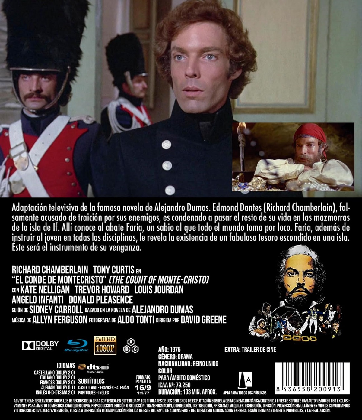 The Count of Monte-Cristo (ej svensk text) (Blu-ray) - 2