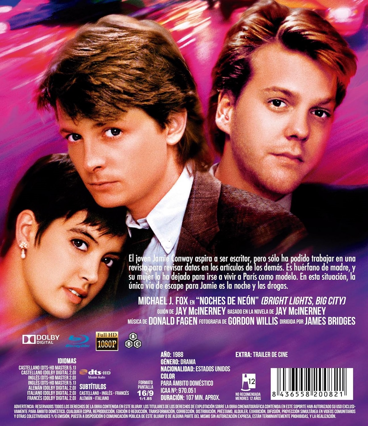 Bright Lights, Big City (ej svensk text) (Blu-ray) - 2