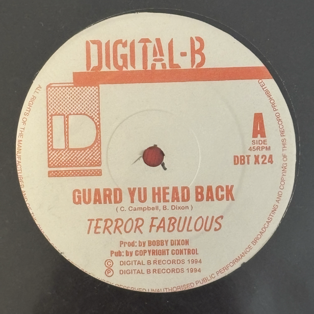 Terror Fabulous – Guard Yu Head Back/Can't Do Without You (Remix)