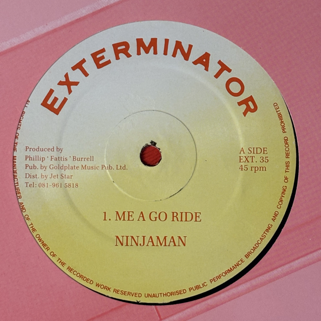 Ninjaman/Tony Rebel – Me A Go Ride/Success