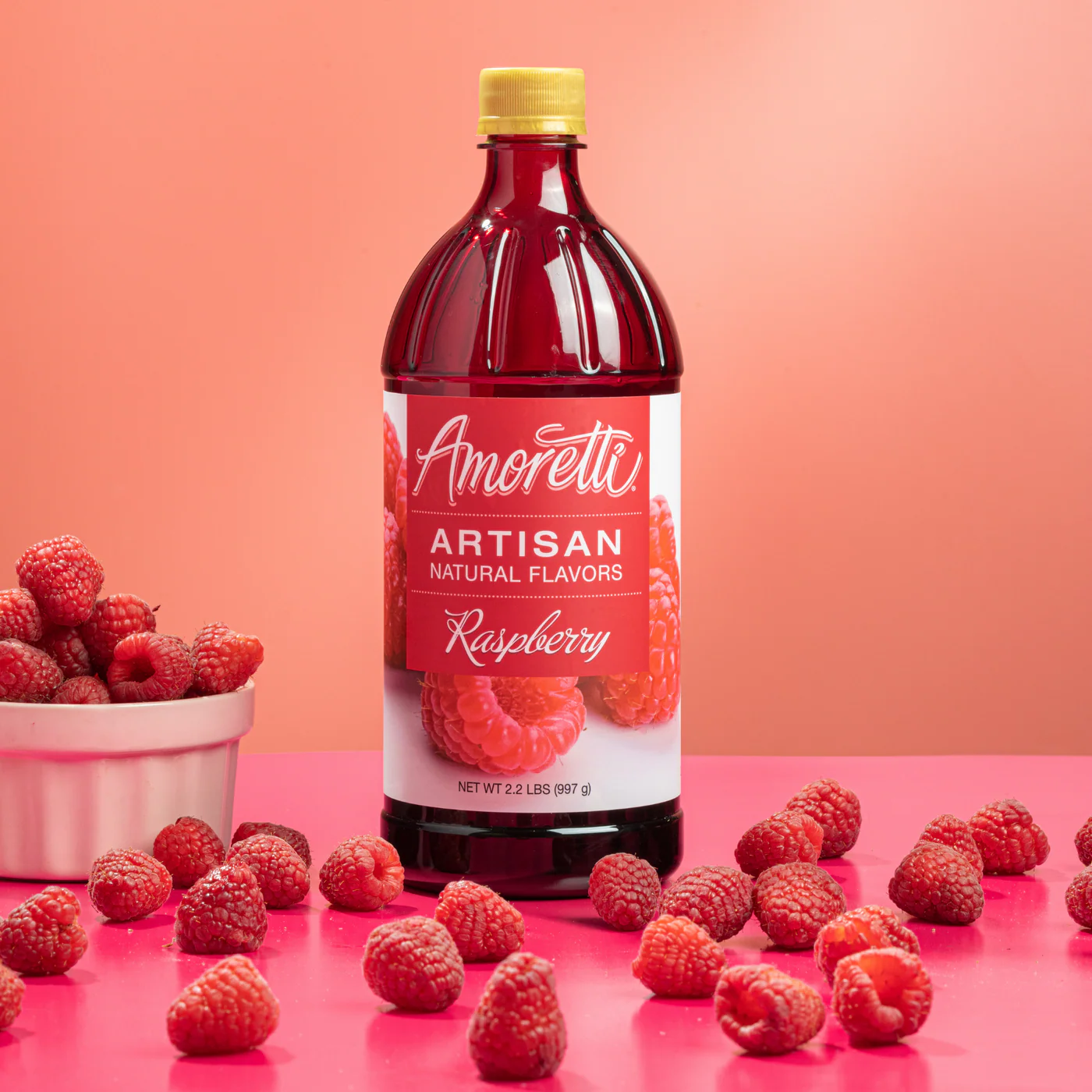 Raspberry, Amoretti Artisan, 226 g - 4