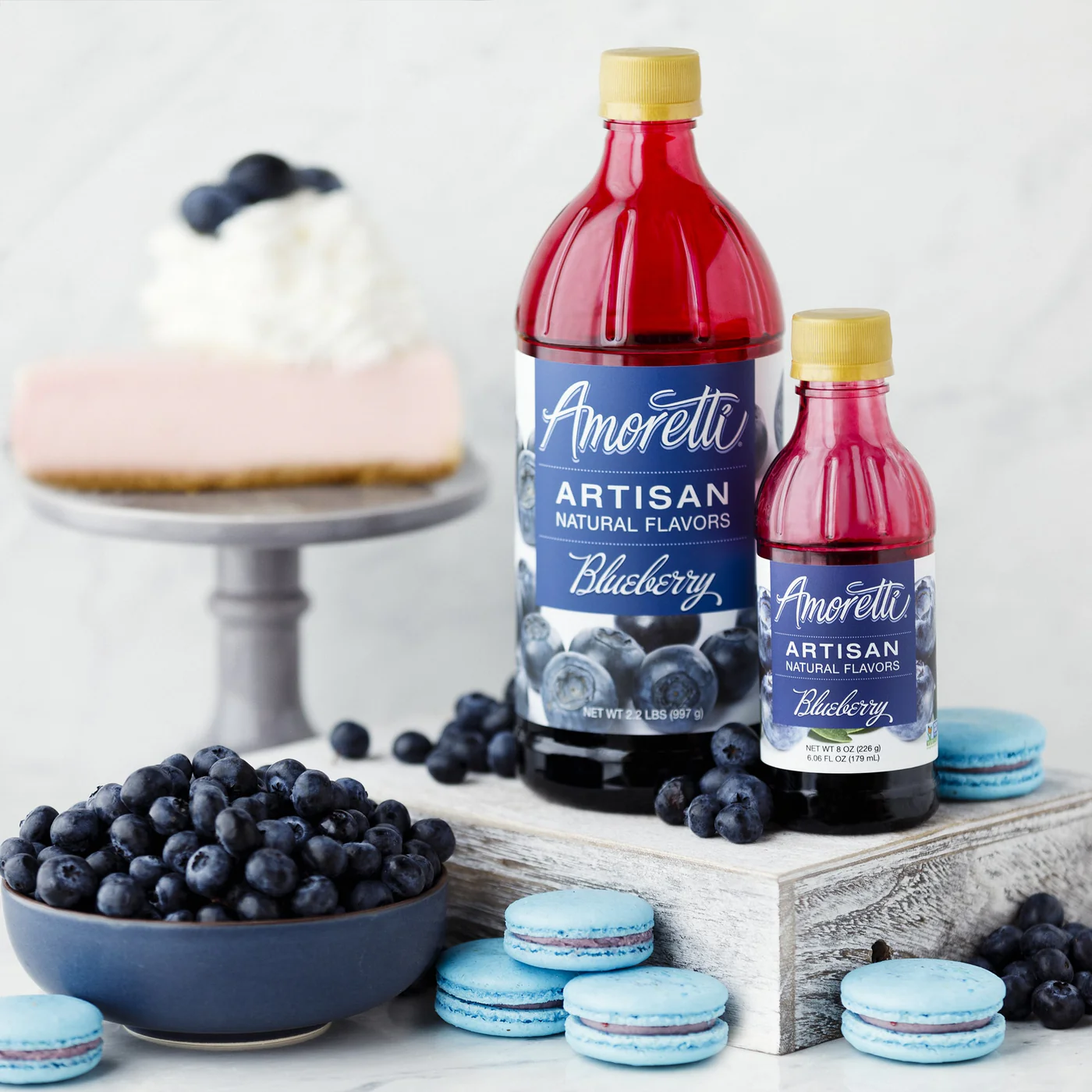 Blueberry, Amoretti Artisan, 226 g - 4