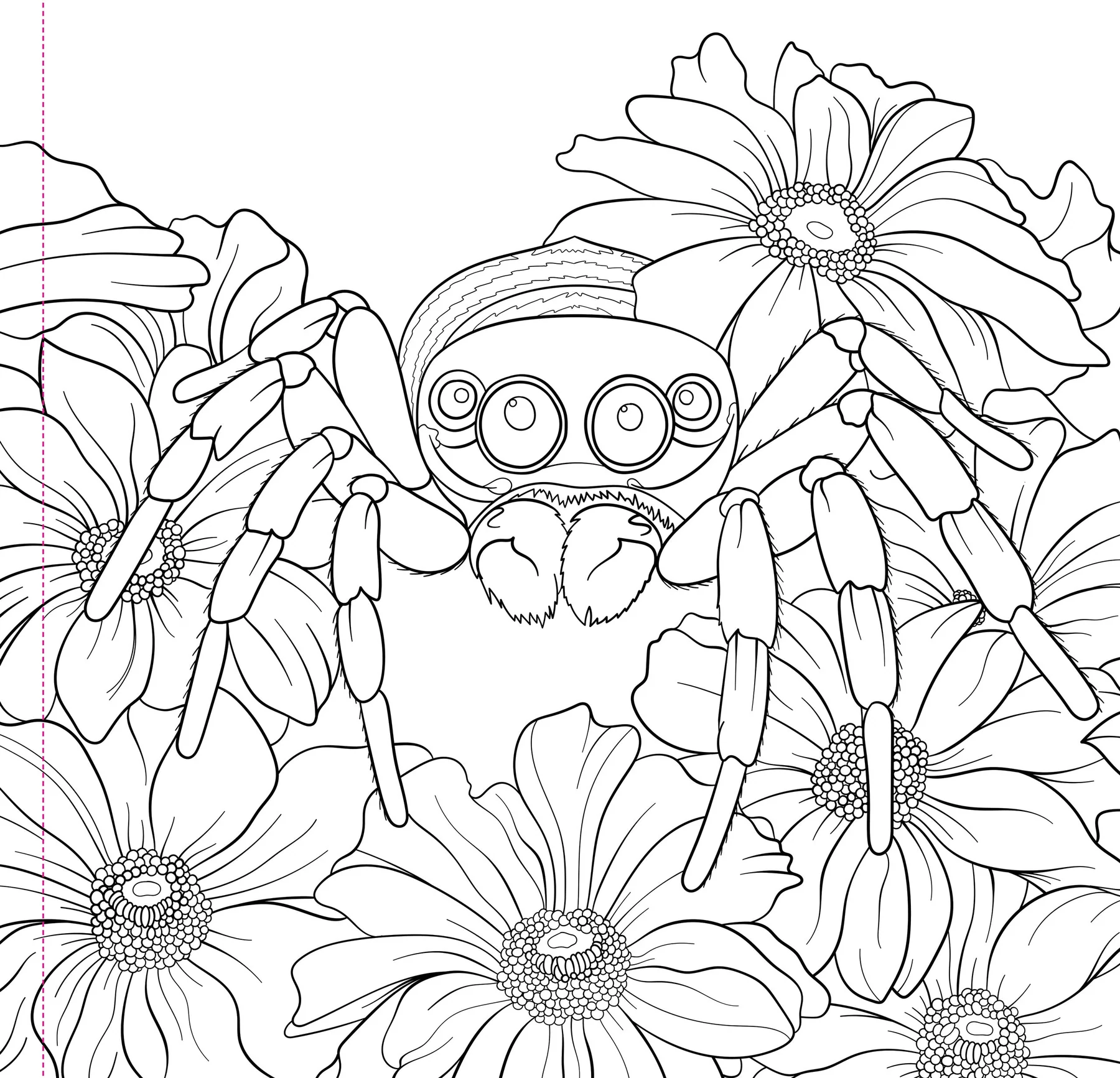 Goth Garden Adult Coloring Book - 2