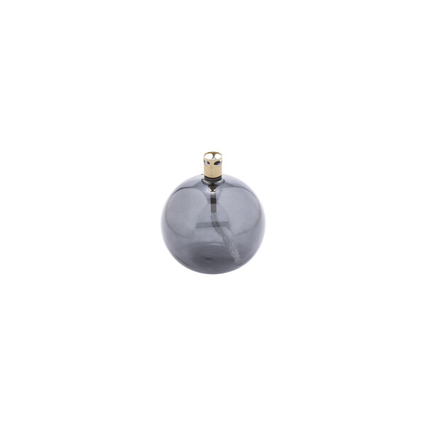 Oil lamp Round Smoked Brass S