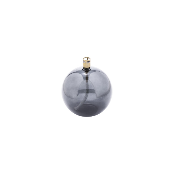 Oljelampa Rund Smoked Brass M