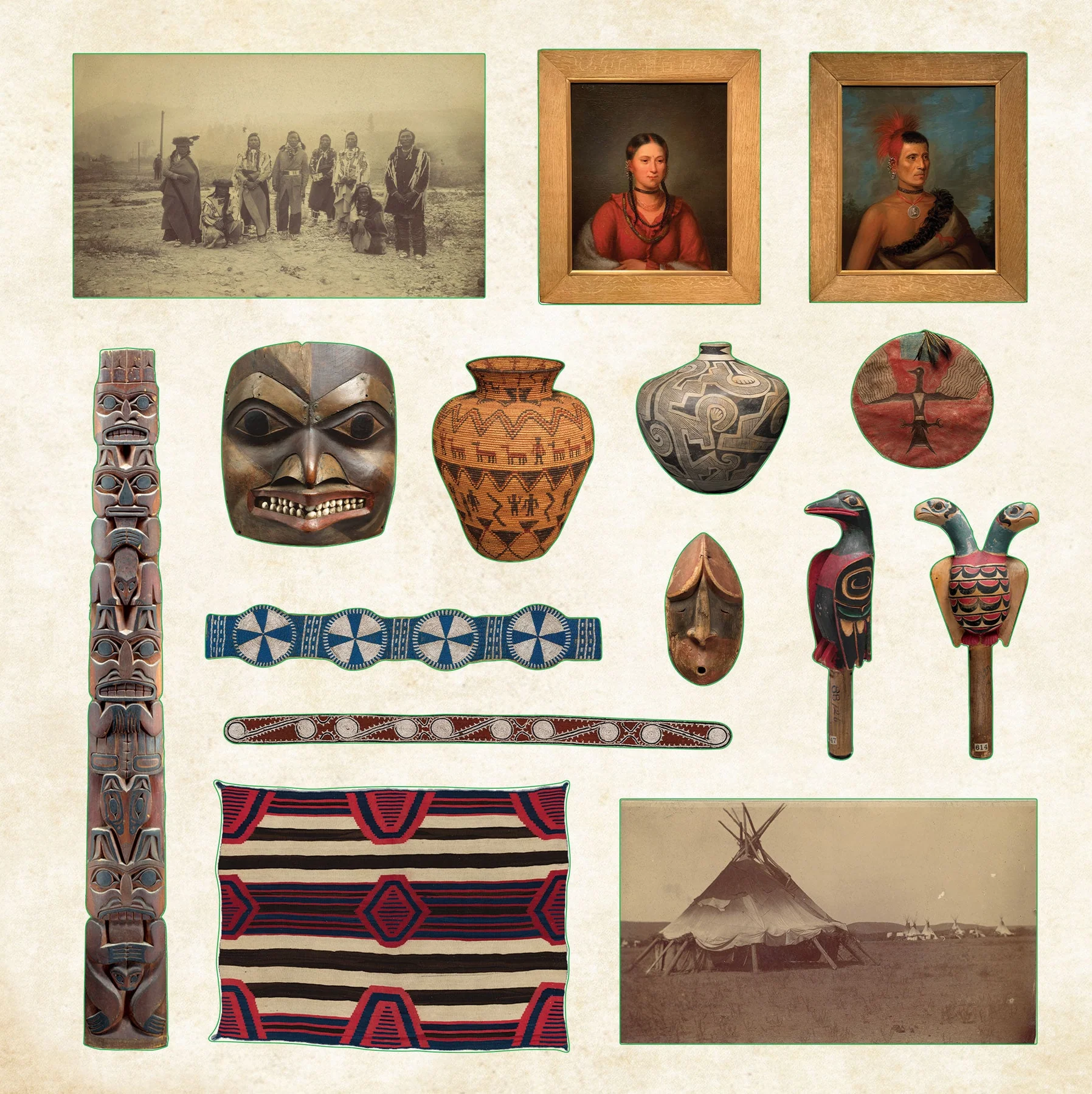 Museum Treasures Sticker Book - 4