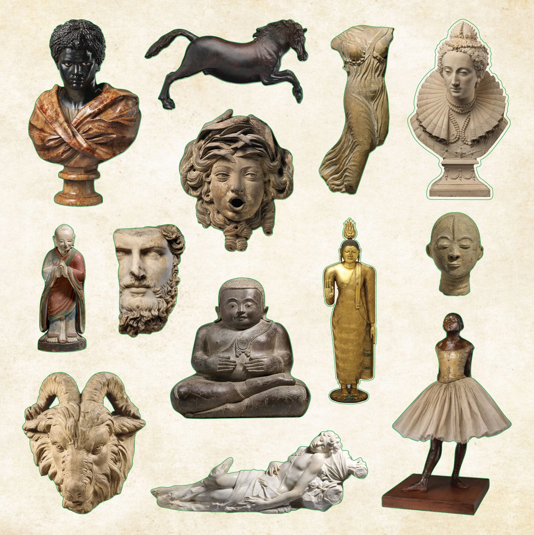 Museum Treasures Sticker Book - 5