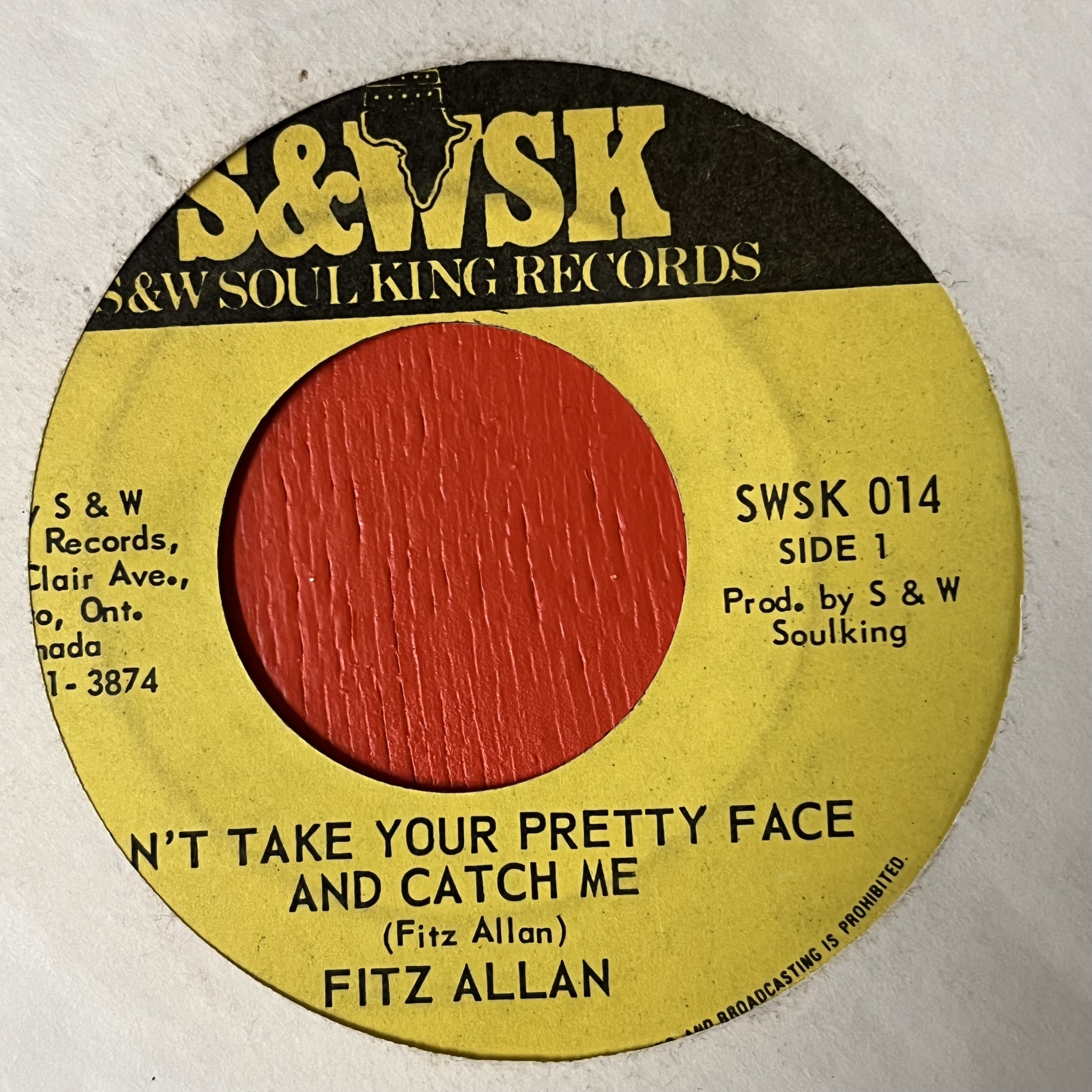 Fitz Allan – Can't Take Your Pretty Face & Catch Me