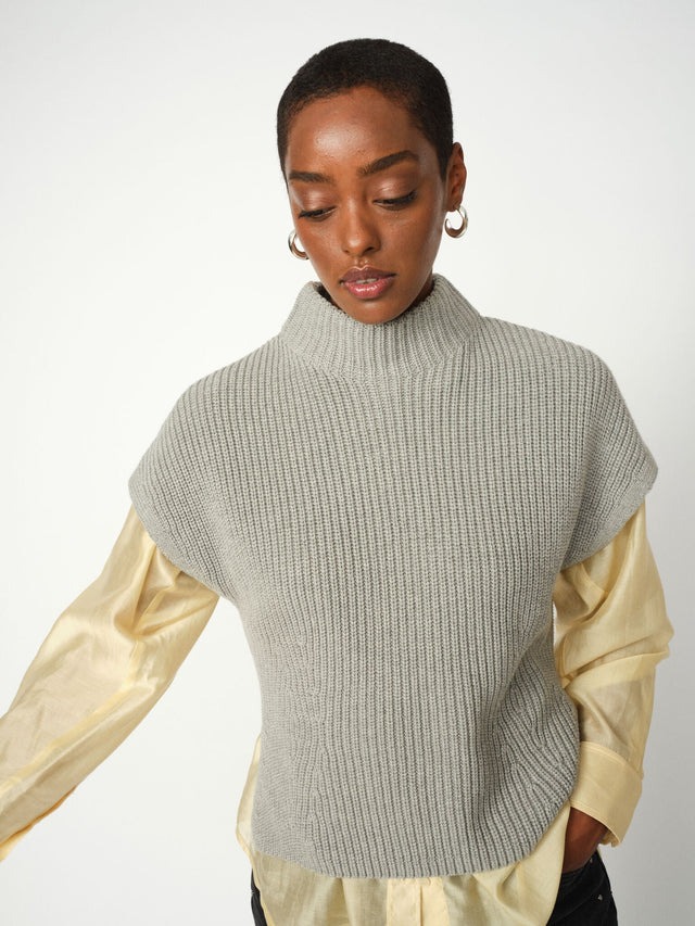 MMBiola Bine Knit Vest - Stl. XS - Mos Mosh
