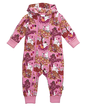 Moomin Baby Overall - Harvest Festival Pink
