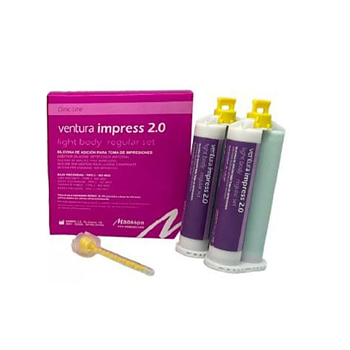 Ventura A-silikon Impress 2.0 Flowable Light Body Regular Set 2 x 50 ml