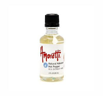 Habanero Hot Pepper, Amoretti Extract, 60 ml