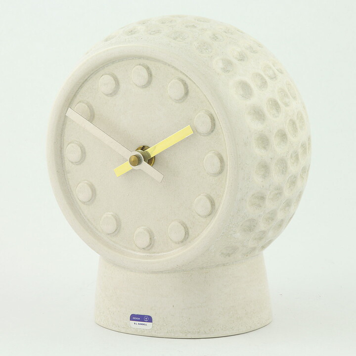 ブリト・ルイス・サンデル　ゴルフボールの時計 22cm  1973年〈試作品〉