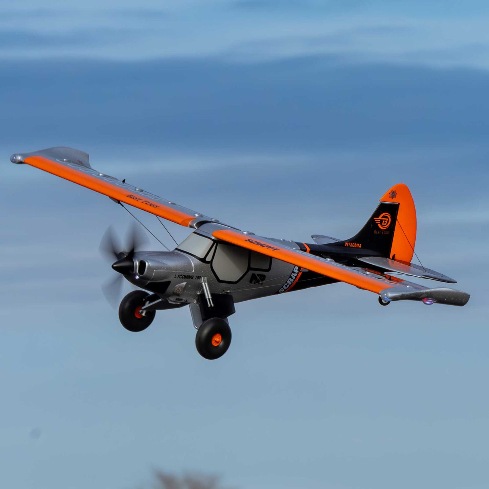 E-flite Micro Scrappy 800mm BNF Basic with AS3X and SAFE Select