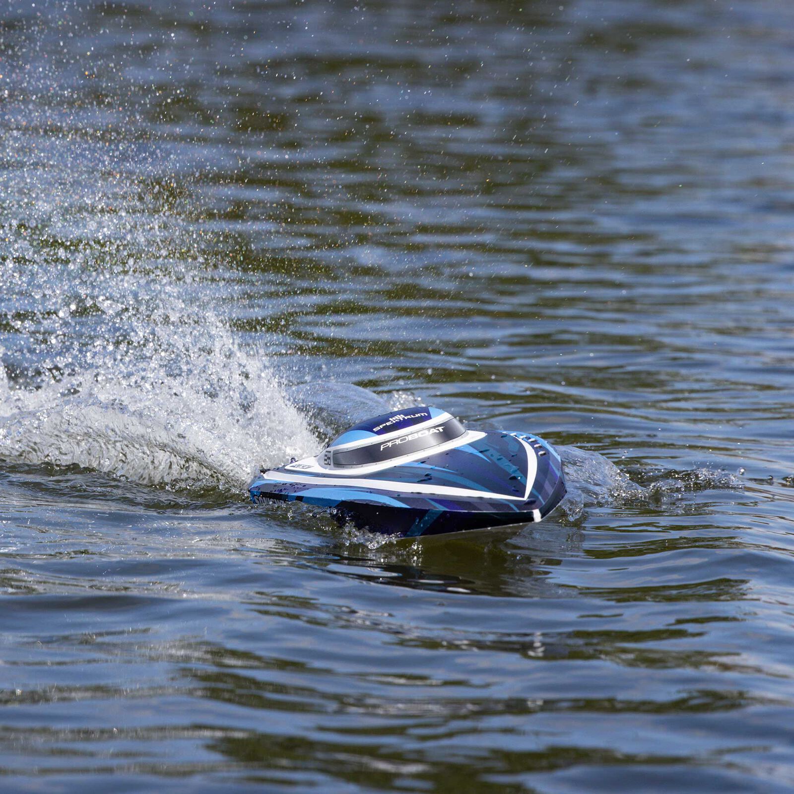 ProBoat Sonicwake 24" Self-Righting Brushless Deep-V RTR, Blue - 15
