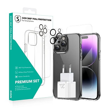 SiGN Star Series 4-in-1 Paket för iPhone 14 Pro Max