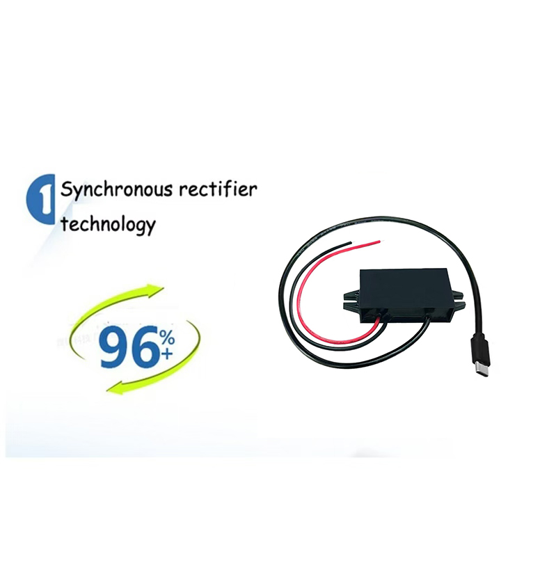 Nätadapter 12 volt till USB typ C - 2