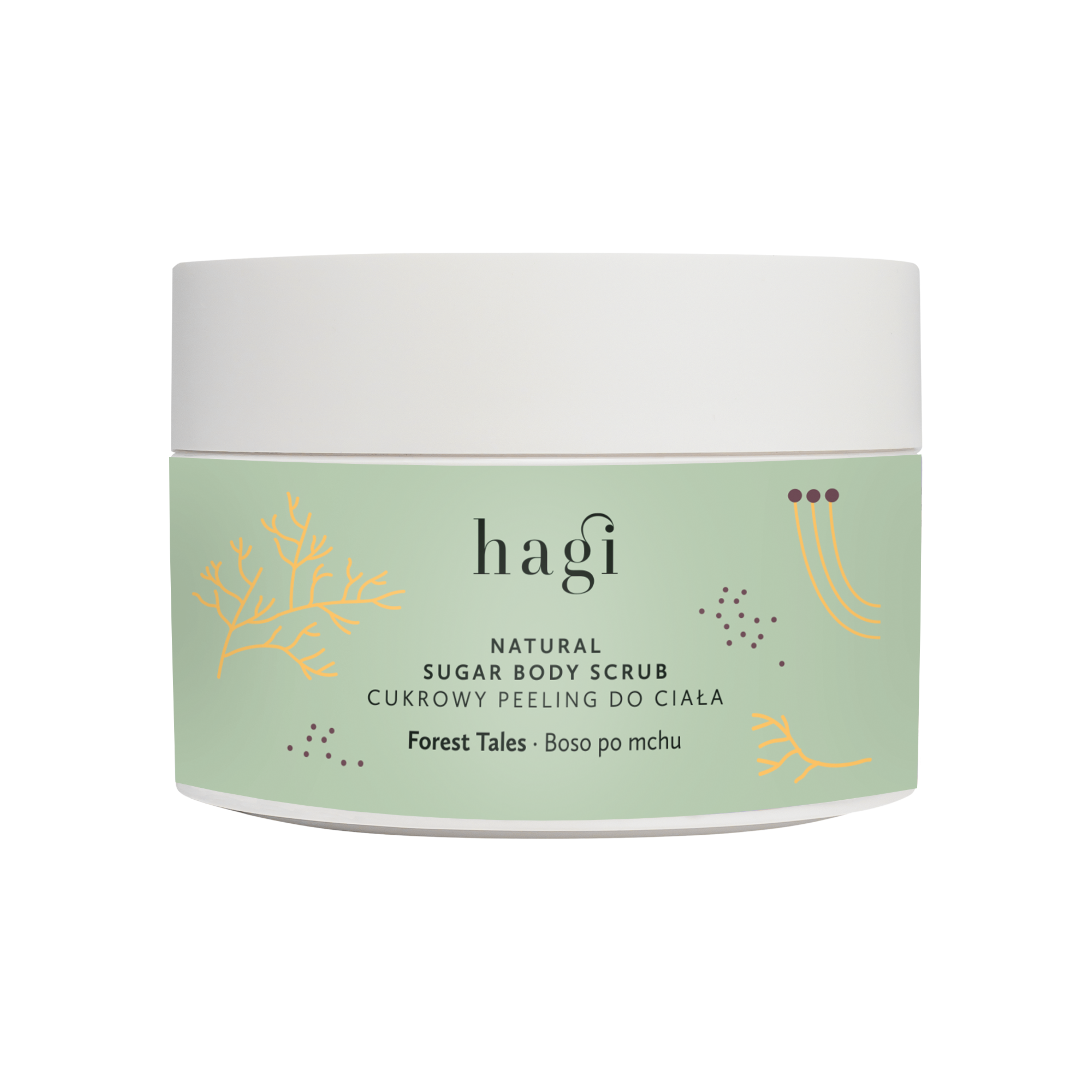 Hagi Natural Sugar Body Scrub Forest Tales 200 g
