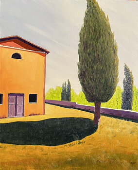 "Sypresser i Istria"