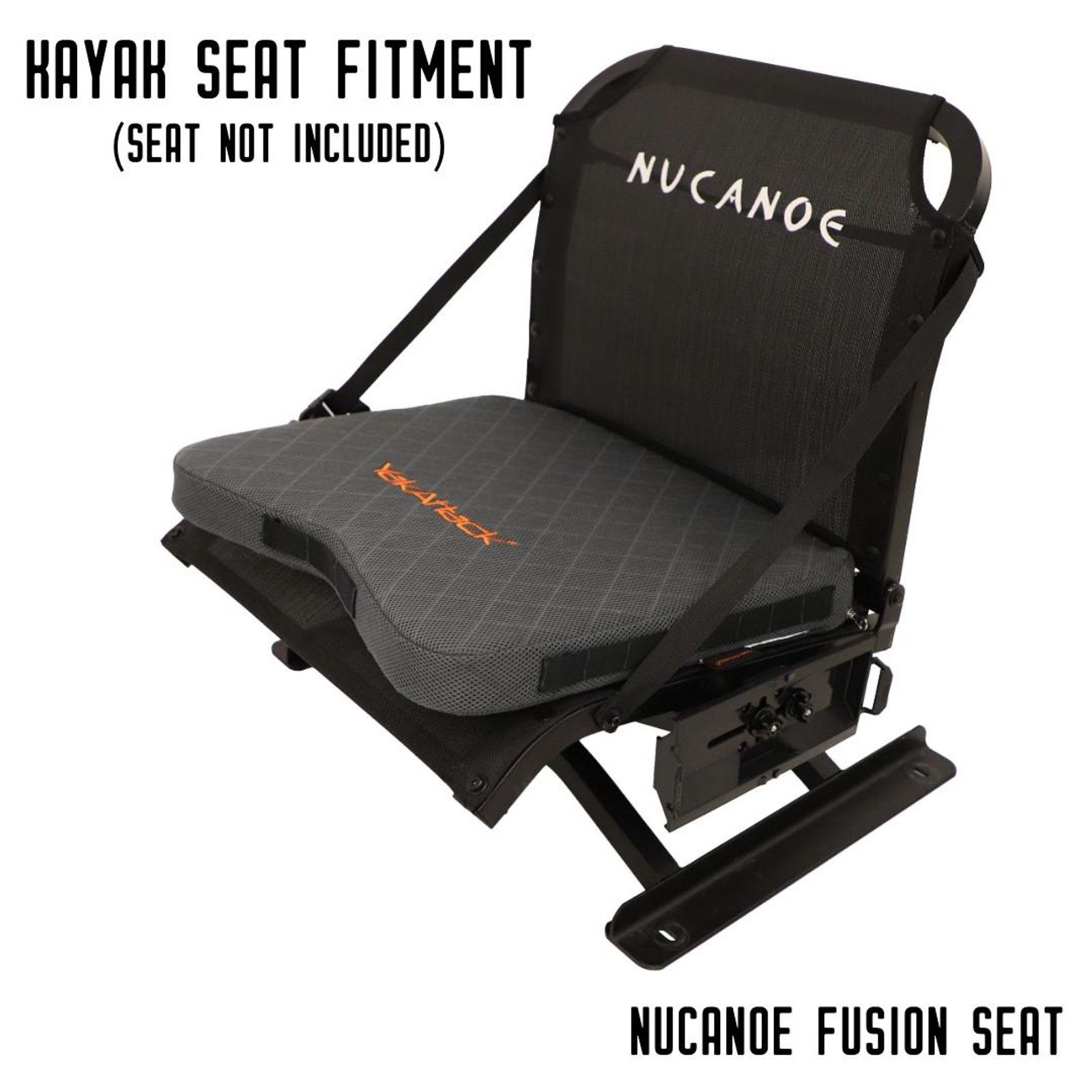 YakAttack MultiFlex Sittkudde, Inkluderar fästen, Medium/Firm, Grey - 15