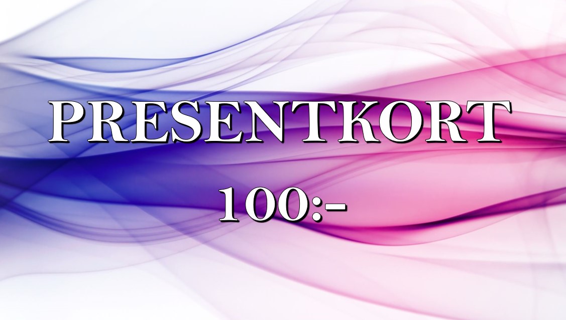 Presentkort 100 SEK