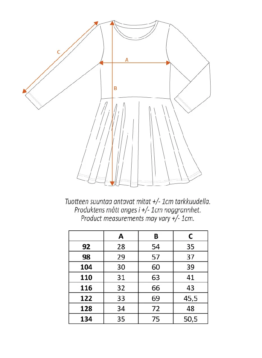 Moomin Child Dress - Class Reunion Natural White - 3