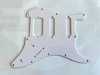 Jet Guitars PS-400 Pickguard HSS White