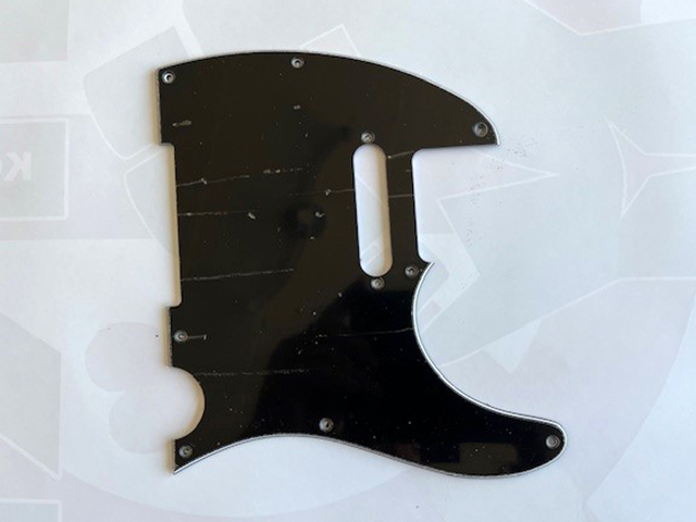 Jet Guitars PT-300 Pickguard SS Black