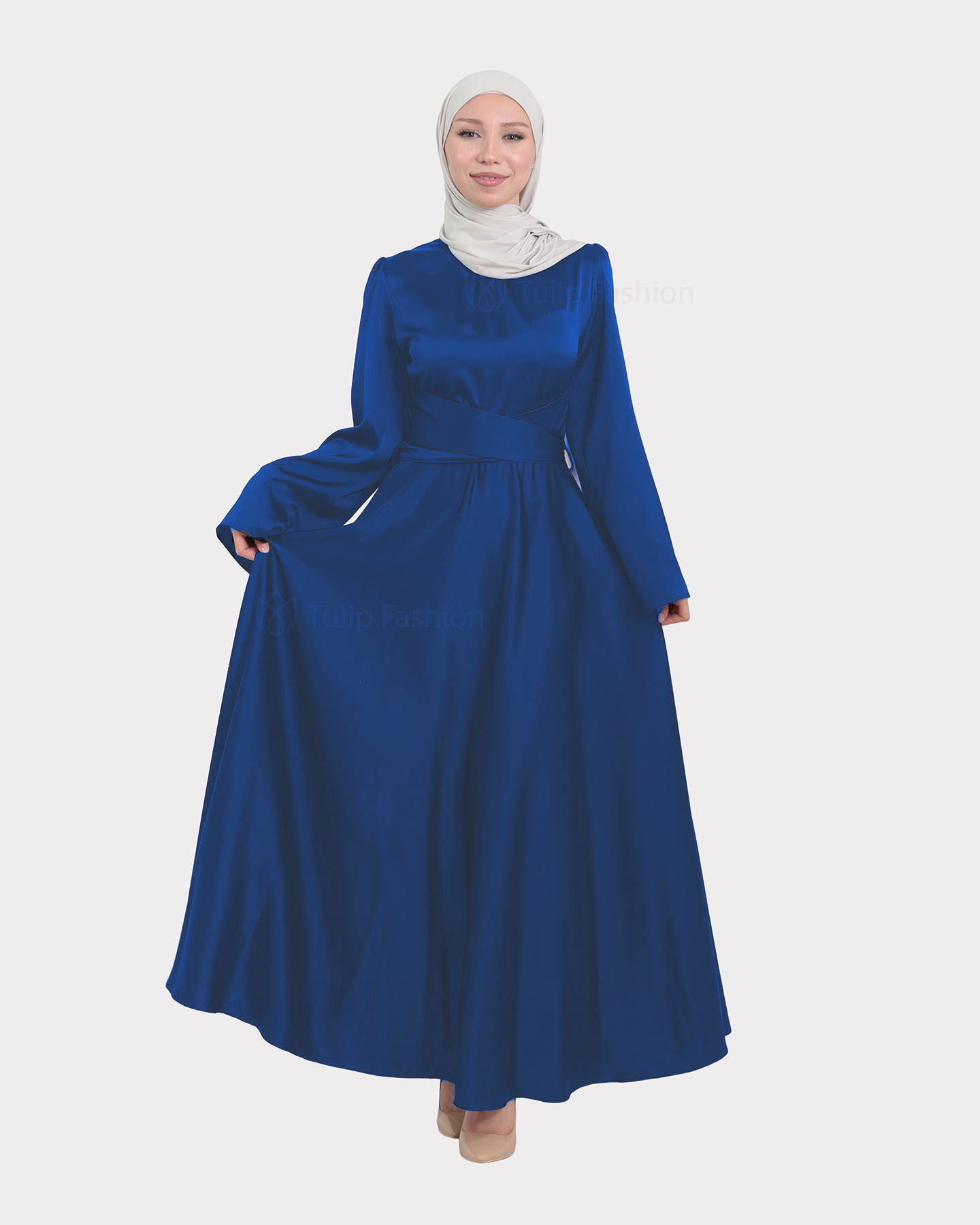 Party dress - Blue - 4