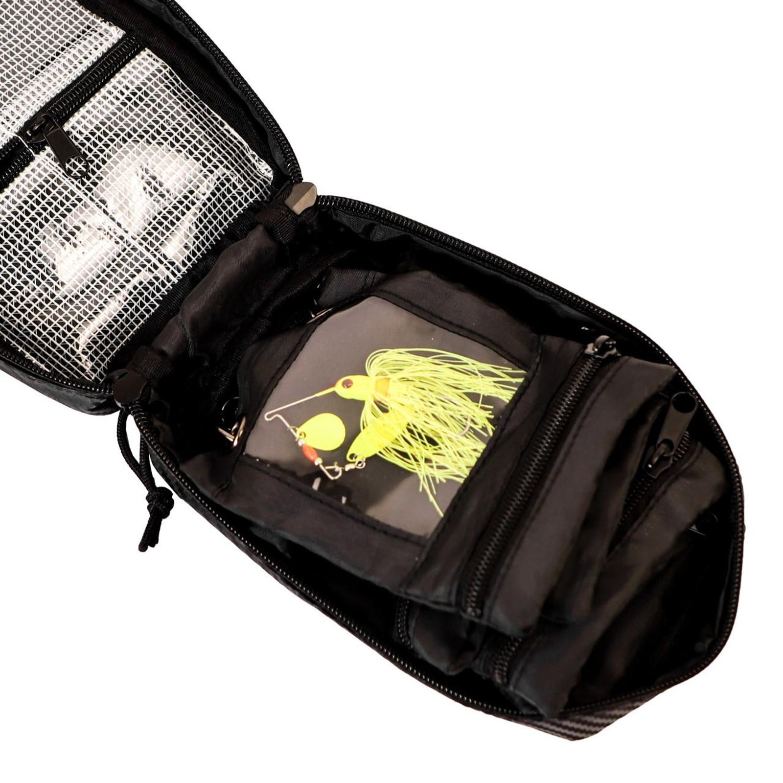 Yakattack 8” x 5” HD Tackle Wallet, Black Carbon - 11