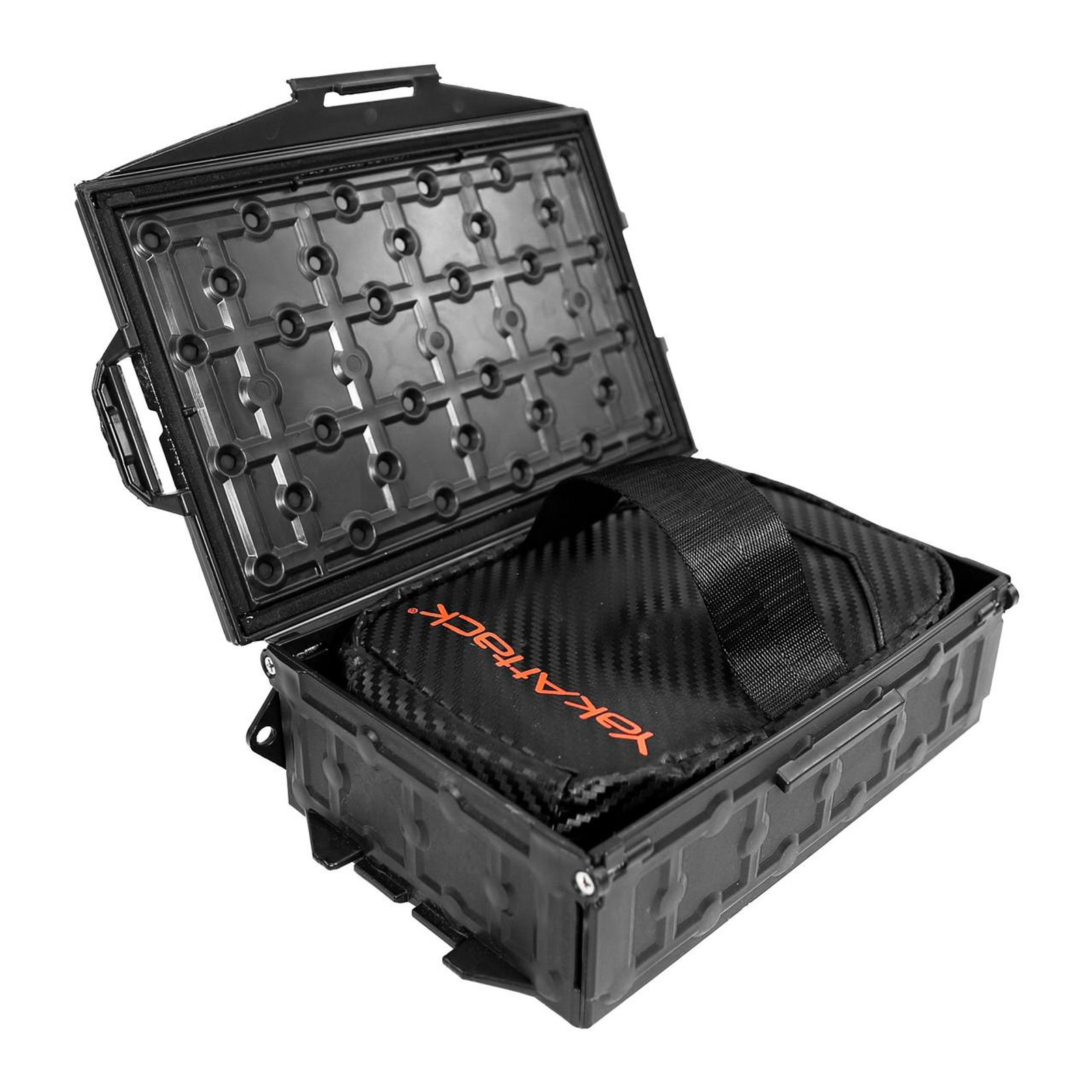Yakattack 8” x 5” HD Tackle Wallet, Black Carbon - 2