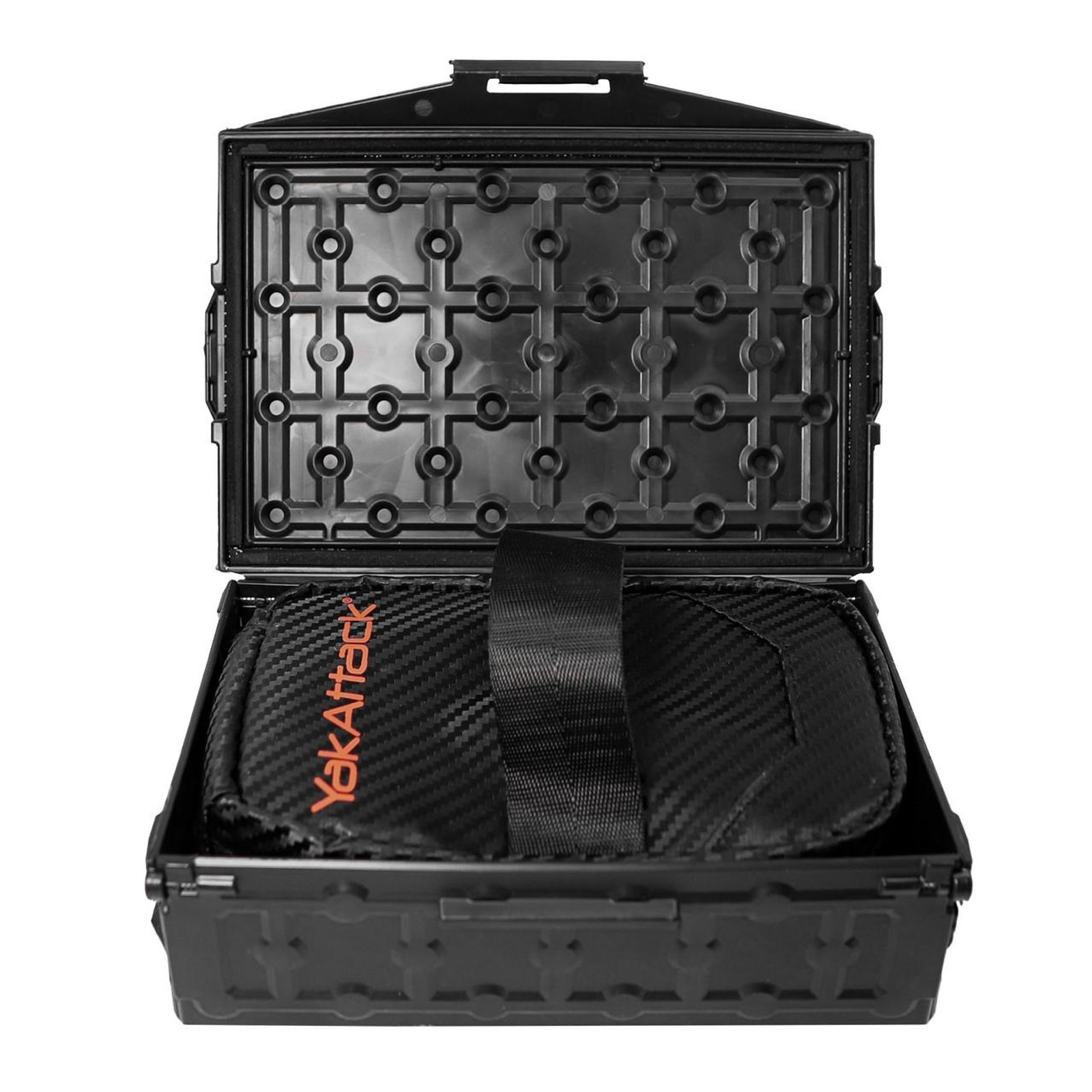 Yakattack 8” x 5” HD Tackle Wallet, Black Carbon - 7