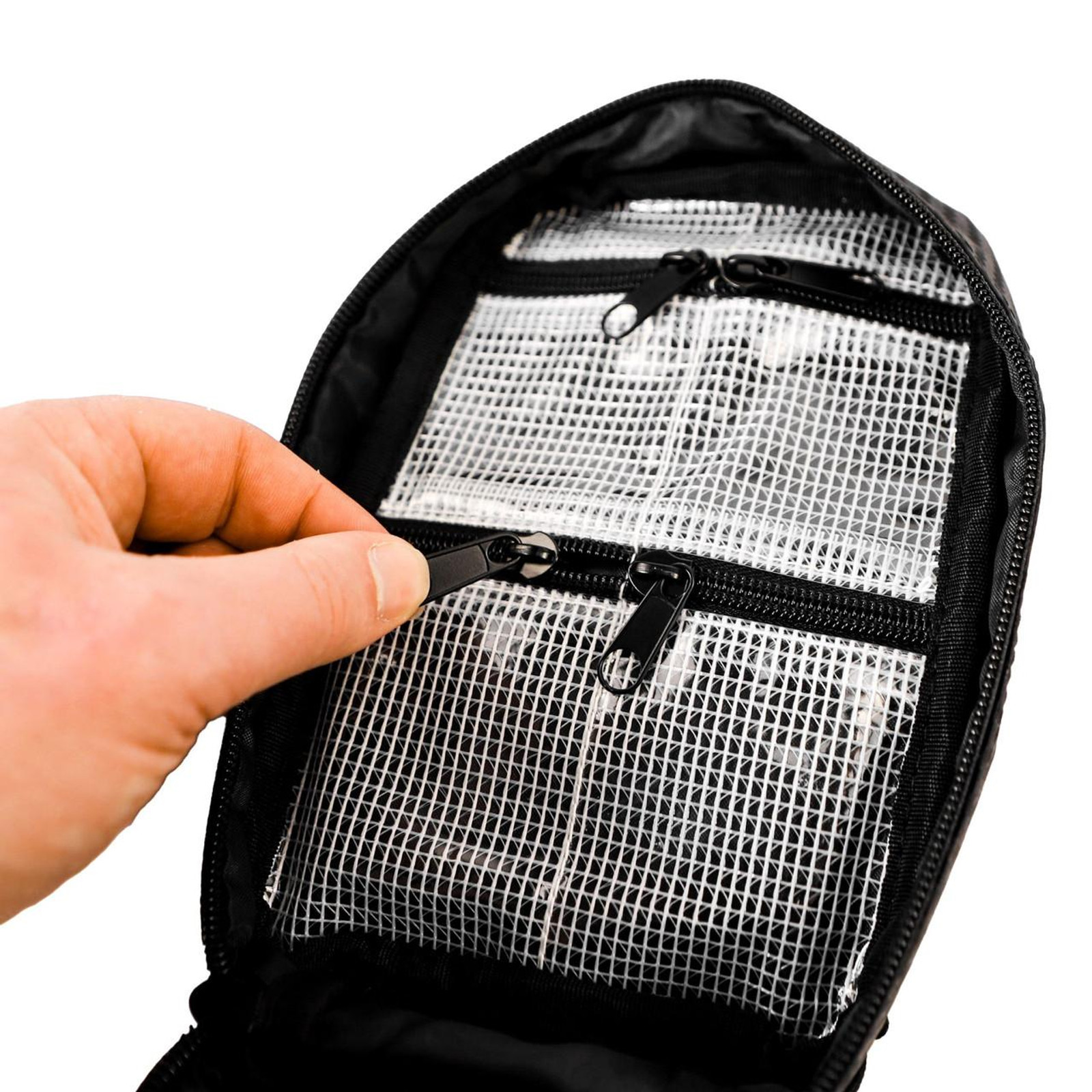 Yakattack 8” x 5” HD Tackle Wallet, Black Carbon - 6